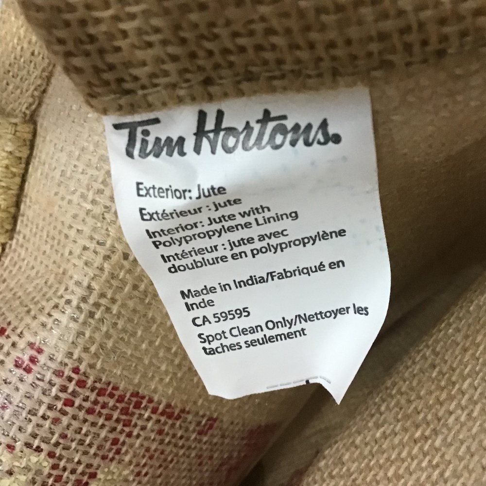 Tim Horton’s bag - Picture 5 of 8